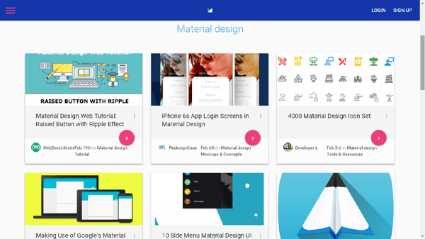 Google Material Design Tutorials